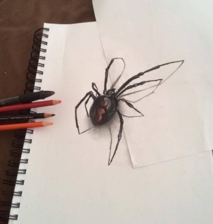 #大神#纯手工的3D素描，吊炸天的节奏[嘻嘻]