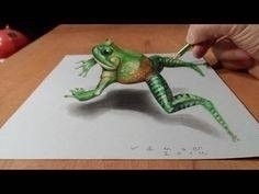 #大神#纯手工的3D素描，吊炸天的节奏[嘻嘻]