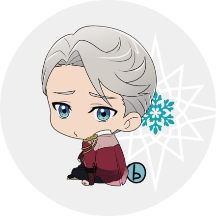 一组超级萌的冰上的尤里头像[嘻嘻][可怜]