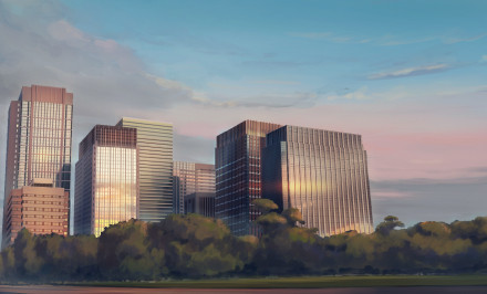 #二次元美景#遗世独立，一画一世界，让人遐想无限[悲伤]