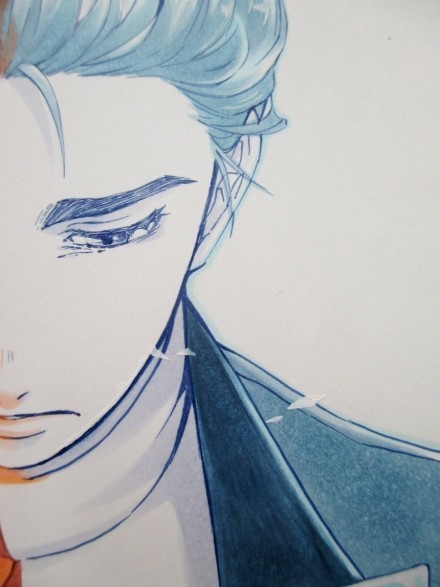 #大神#彩绘冰上的尤里Orz[钱]