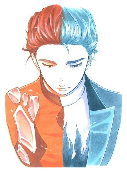 #大神#彩绘冰上的尤里Orz[钱]