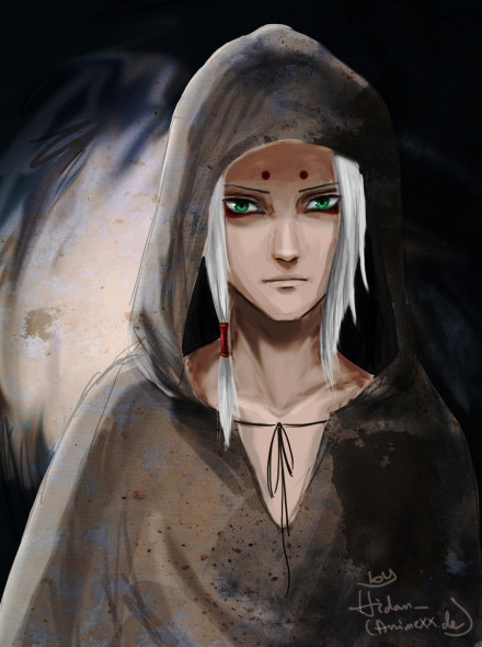 #火影英雄谱#我的身体病魔缠身，不能坚持很久…但是，我不会灭亡…而且我不是一个人…我将在大蛇丸大人的心中永存… ------辉夜君麻吕#话语#