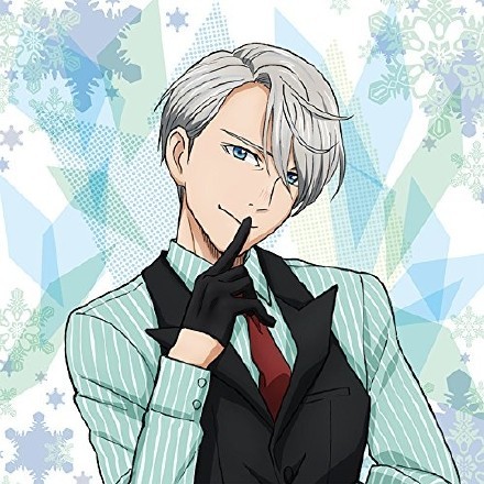 一组【冰上的尤里】官方头像，朝气向上，元气满满，大爱[害羞][嘻嘻]