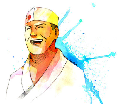 这个上色很有新意，最后一张放在最后是什么意思[吃惊]