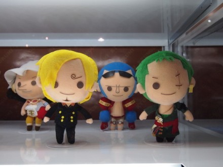 #周边#海贼王的毛绒娃娃，炒鸡可爱[可怜][嘻嘻]