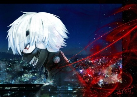 东京食尸鬼抽象作品，一向都是品质保证呀[嘻嘻]