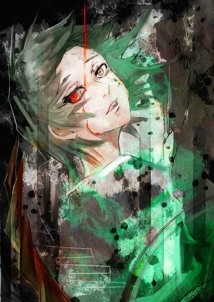 东京食尸鬼抽象作品，一向都是品质保证呀[嘻嘻]