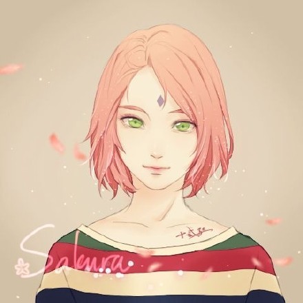 今天是春野樱的生日，祝小樱同学生日快乐[嘻嘻]