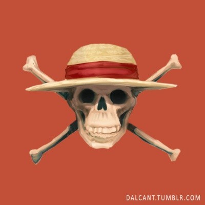  骷髅版草帽一伙Logo！帅呆了[嘻嘻]