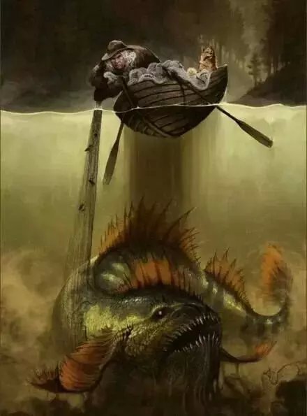 暗黑插画，细思极恐(⊙x⊙;)[吃惊]