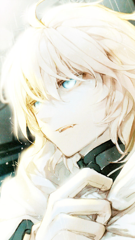 终结的炽天使高清无码手机壁纸，米迦尔颜值碾压了所有角色啊m(_ _)m