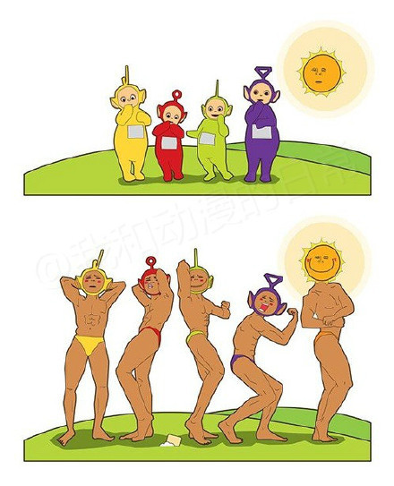 【当动漫人物长大后】魔性画风，还我清纯^_^