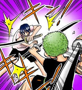 好不甘心。。。[哼]
我将来要出海成为世界第一的剑客
从今以后我决不能输给她[悲伤]
――索隆#话语#