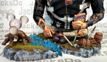 【手办欣赏】这个#熊#细节太赞，分分钟让我们热血，那为了自己的信念不惜牺牲的特质~！[嘻嘻]