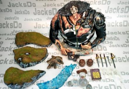 【手办欣赏】这个#熊#细节太赞，分分钟让我们热血，那为了自己的信念不惜牺牲的特质~！[嘻嘻]