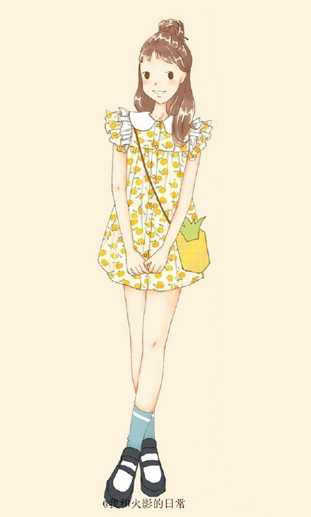 一组少女系列插画作，画风美腻，必须赞[嘻嘻][害羞]