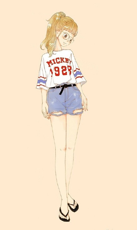 一组少女系列插画作，画风美腻，必须赞[嘻嘻][害羞]