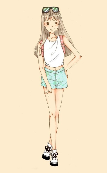 一组少女系列插画作，画风美腻，必须赞[嘻嘻][害羞]