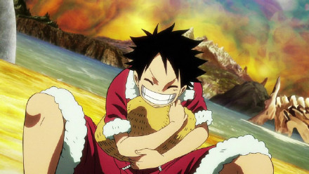 道谢的路飞X抱着宝贝的路飞X烧到脚的路飞！，我的小天使路飞[嘻嘻]