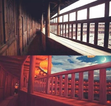 #大鱼海棠##二次元三次元#傻傻分不清楚的那些唯美画面[花心][嘻嘻]