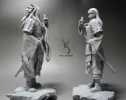 终末之谷雕像手办，帅呆了[嘻嘻]
不能更帅