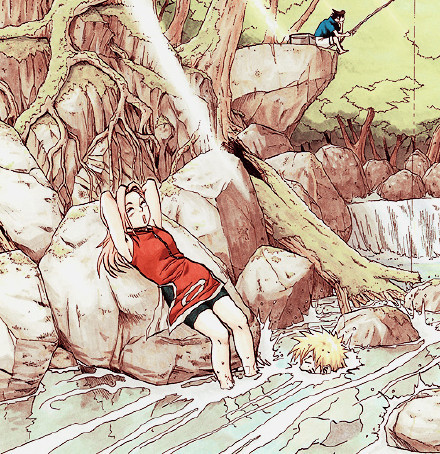 木叶那些年的美好，大家都是那么的单纯[悲伤]