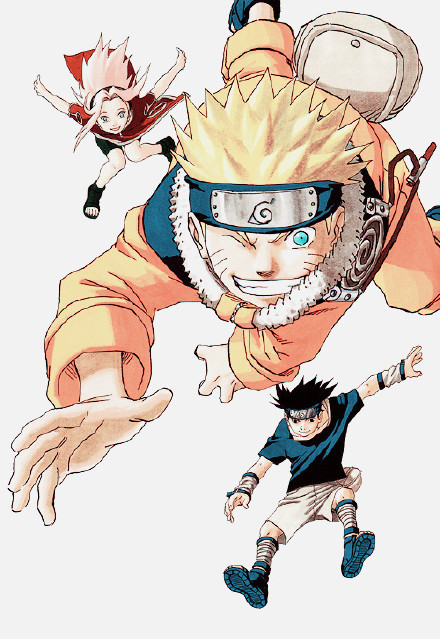 火影美图大赏，好怀念这个画风[嘻嘻]