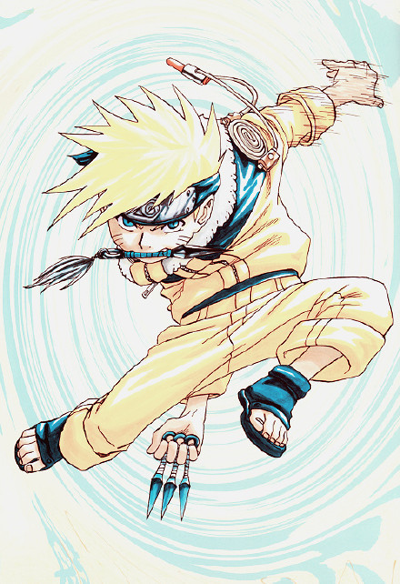 火影美图大赏，好怀念这个画风[嘻嘻]