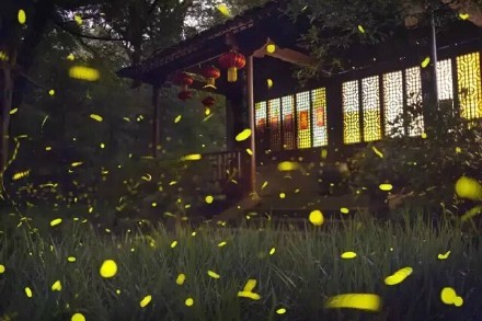 那年夏天，萤火虫在暗夜，知了在远处，你在远方。[悲伤]