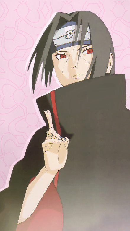 宇智波鼬和佐助两兄弟手机壁纸分享[嘻嘻]