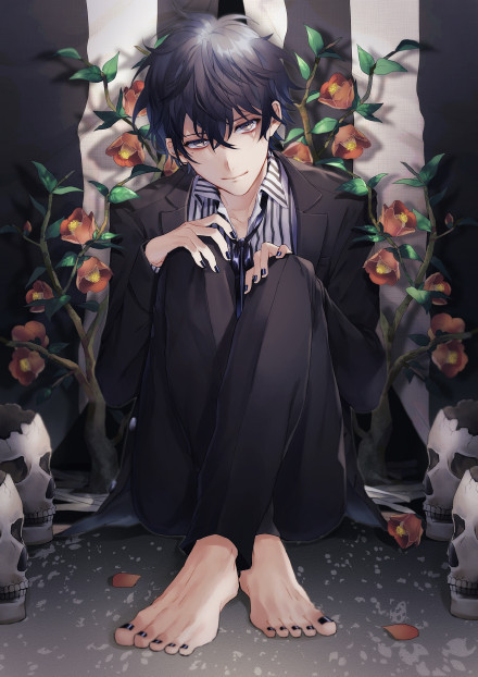 霓虹有才画师的作品，有诡谲，有唯美，大爱[花心]