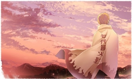 鸣人和佐助的羁绊系列插画，侥幸汇成河[嘻嘻]