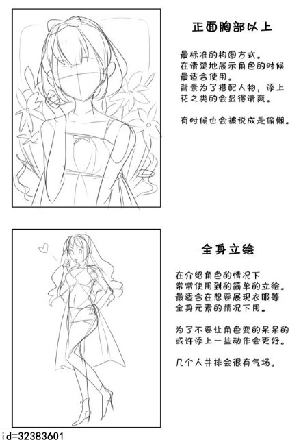 漫画爱好者有福了！！！初学者构图方案教学整理，如果有心可以试试呀[嘻嘻]