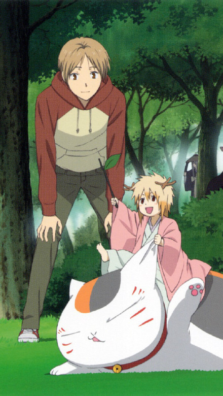 夏目温情壁纸一波[嘻嘻]
记得这个秋天的约定，十月份不见不散[可怜]