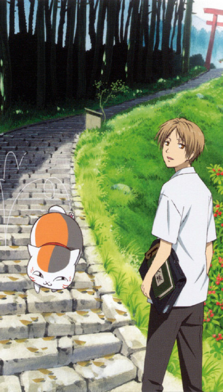 夏目温情壁纸一波[嘻嘻]
记得这个秋天的约定，十月份不见不散[可怜]