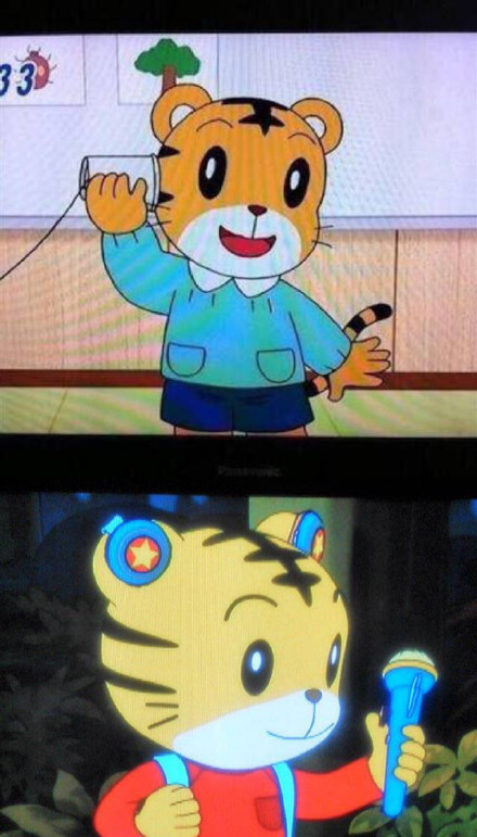 过了19年，动画制作组终于知道了巧虎耳朵的正确位置。。。[笑cry]