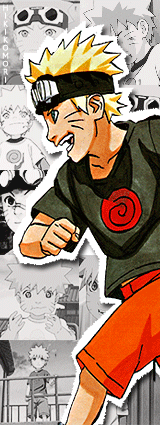 鸣人原创图，略美略用心[嘻嘻]