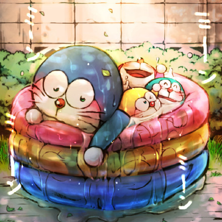 哆啦A梦的另类画风，绝美[悲伤]