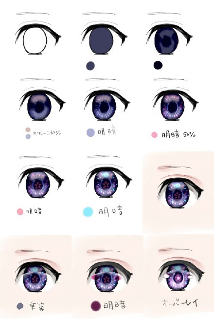 动漫眼睛#教学#
有心的同学收藏吧