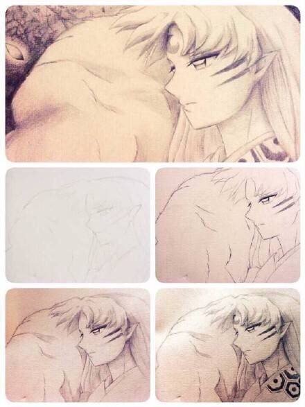 整理一组铅笔画#教程#合集，喜欢画画就收走学习[思考]