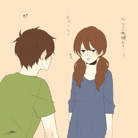 这组风格画好甜，甜到让人心悸[嘻嘻]