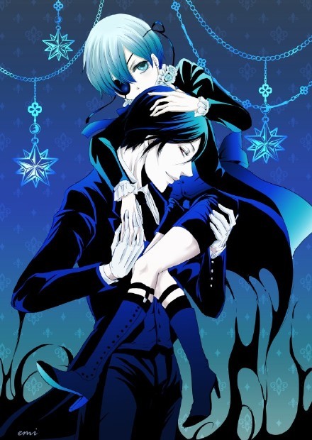 #黑执事#同人，画风华丽！[花心]