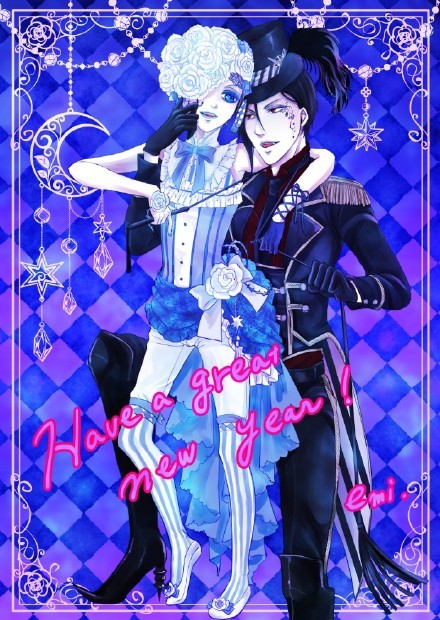 #黑执事#同人，画风华丽！[花心]