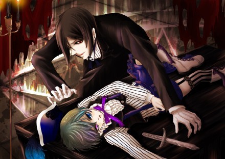 #黑执事#同人，画风华丽！[花心]