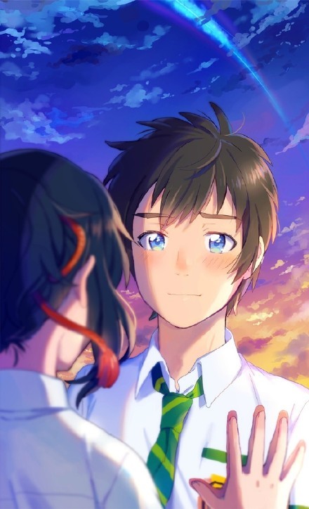 #你的名字#情侣壁纸[嘻嘻]