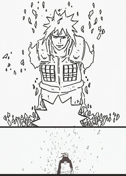 鸣人和四代 佐助和鼬
相聚亦有时，后会终无期