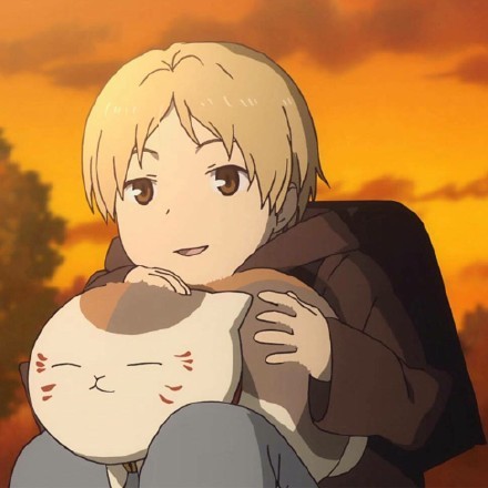 夏目贵志头像九连拍[花心]