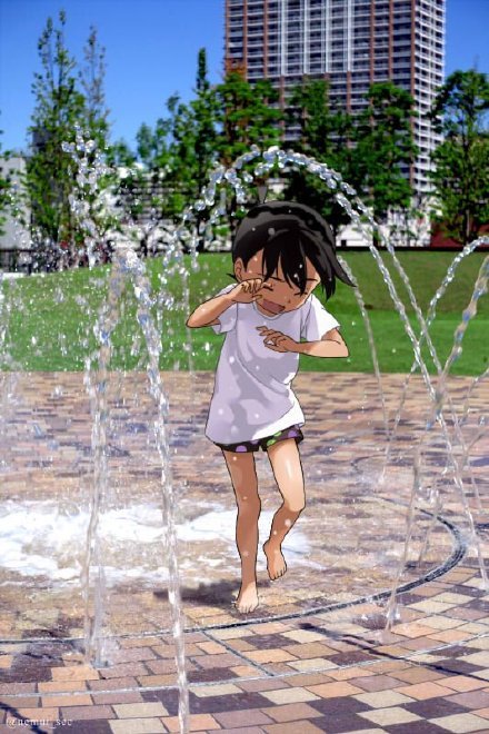 画师ねむい 绘制的“带着柯南去旅行”系列又更新了，真是太可爱了[可怜]！#二次元三次元#