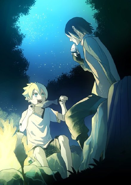 画师jyuuta的火影人物插画作品，画风里满满的爱，每张都很赞。[嘻嘻]